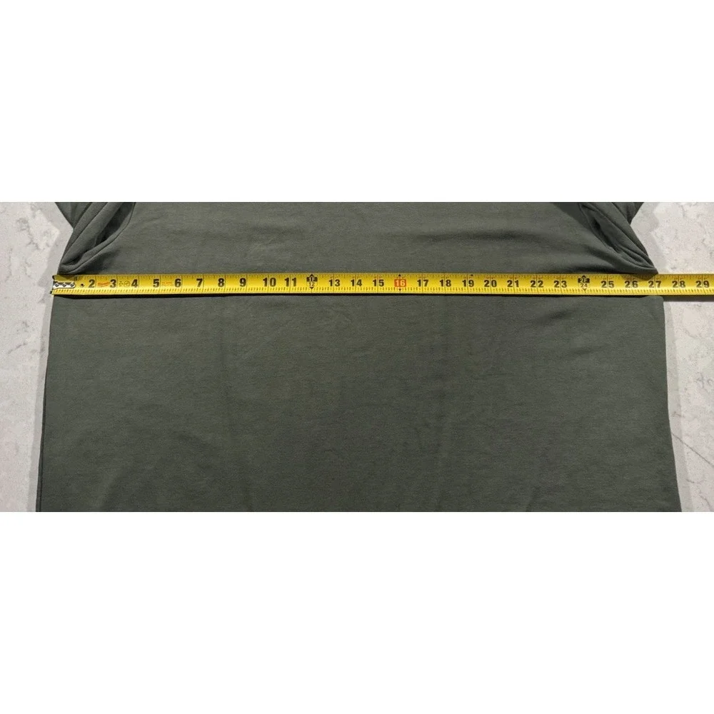 Orvis Crewneck Sweater Mens XXL Green Long Sleeve Modal Blend Stretch Outdoor